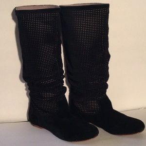 UGG - Abilene- Suede Slouchy Tall Boots Size 8.5